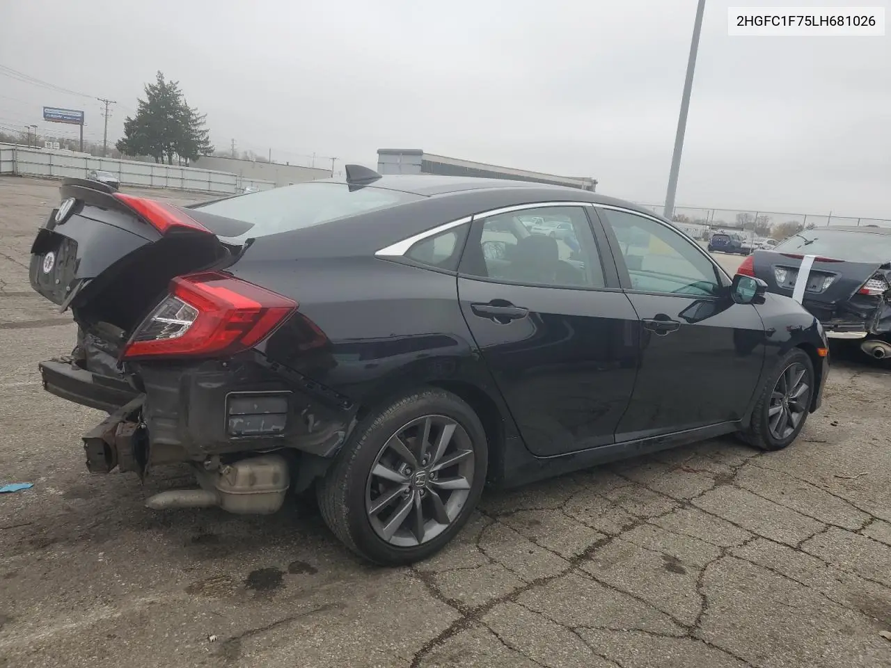 2HGFC1F75LH681026 2020 Honda Civic Exl