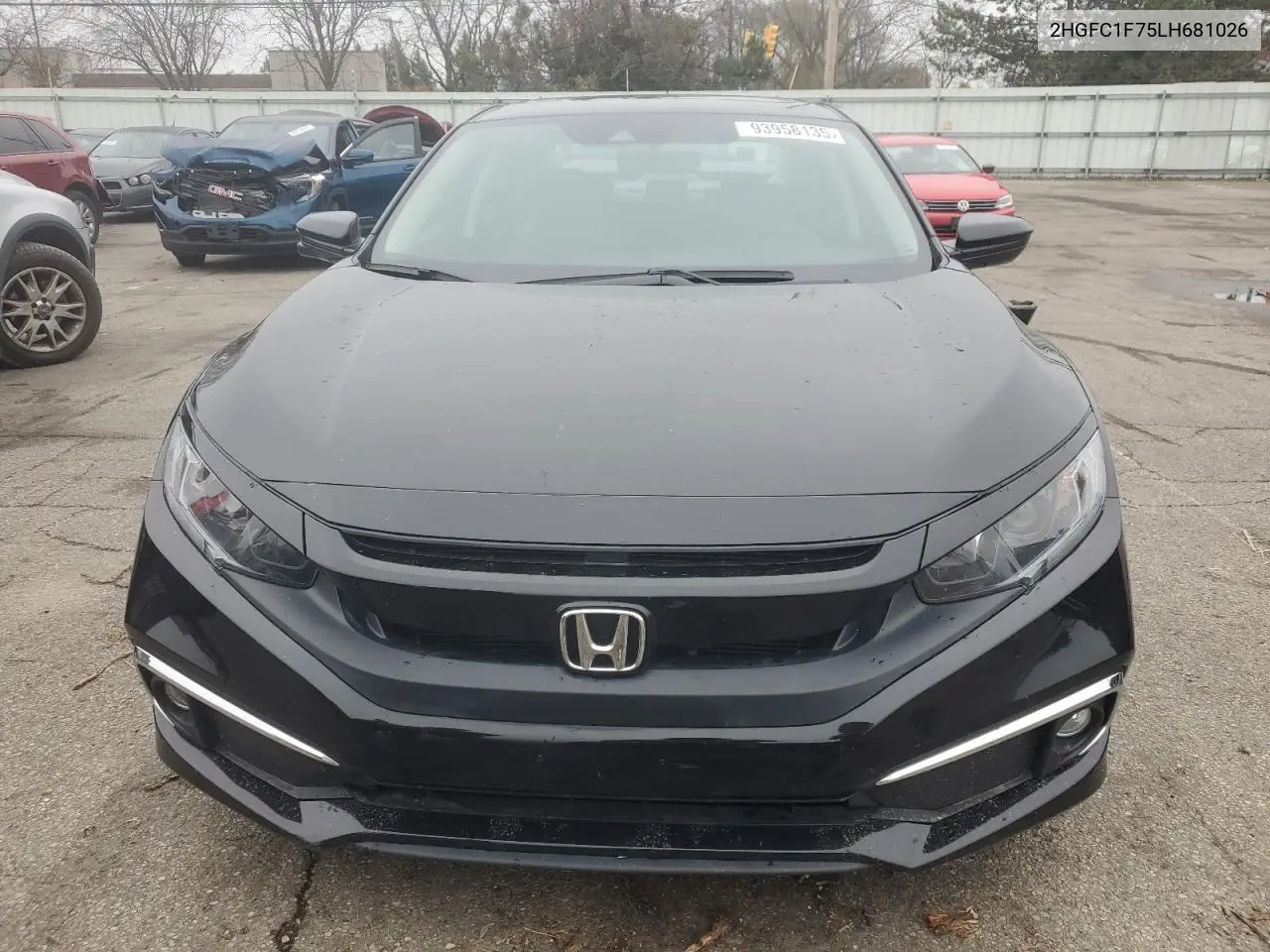 2HGFC1F75LH681026 2020 Honda Civic Exl