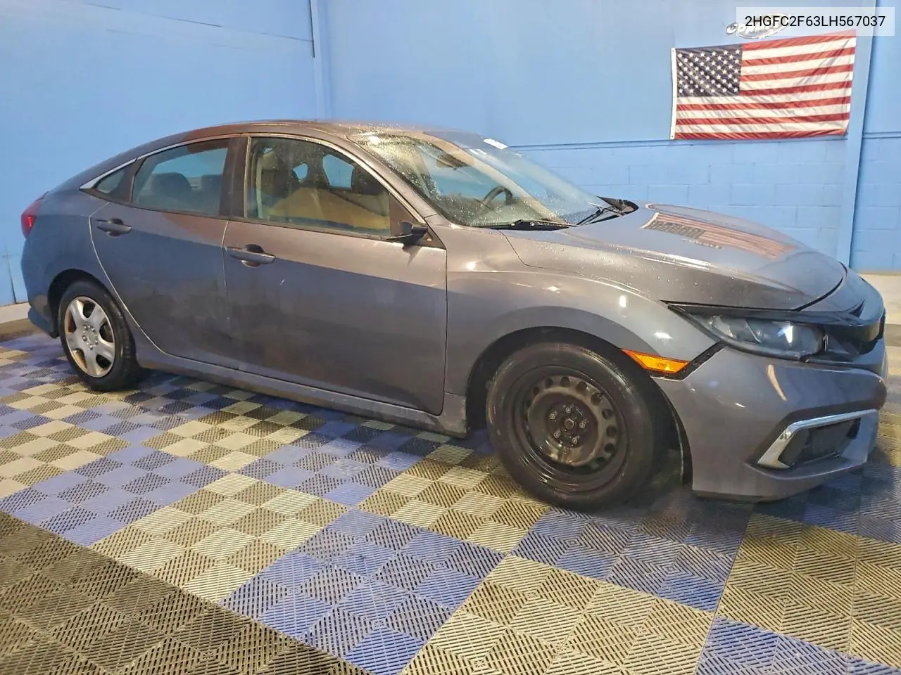 2HGFC2F63LH567037 2020 Honda Civic Lx
