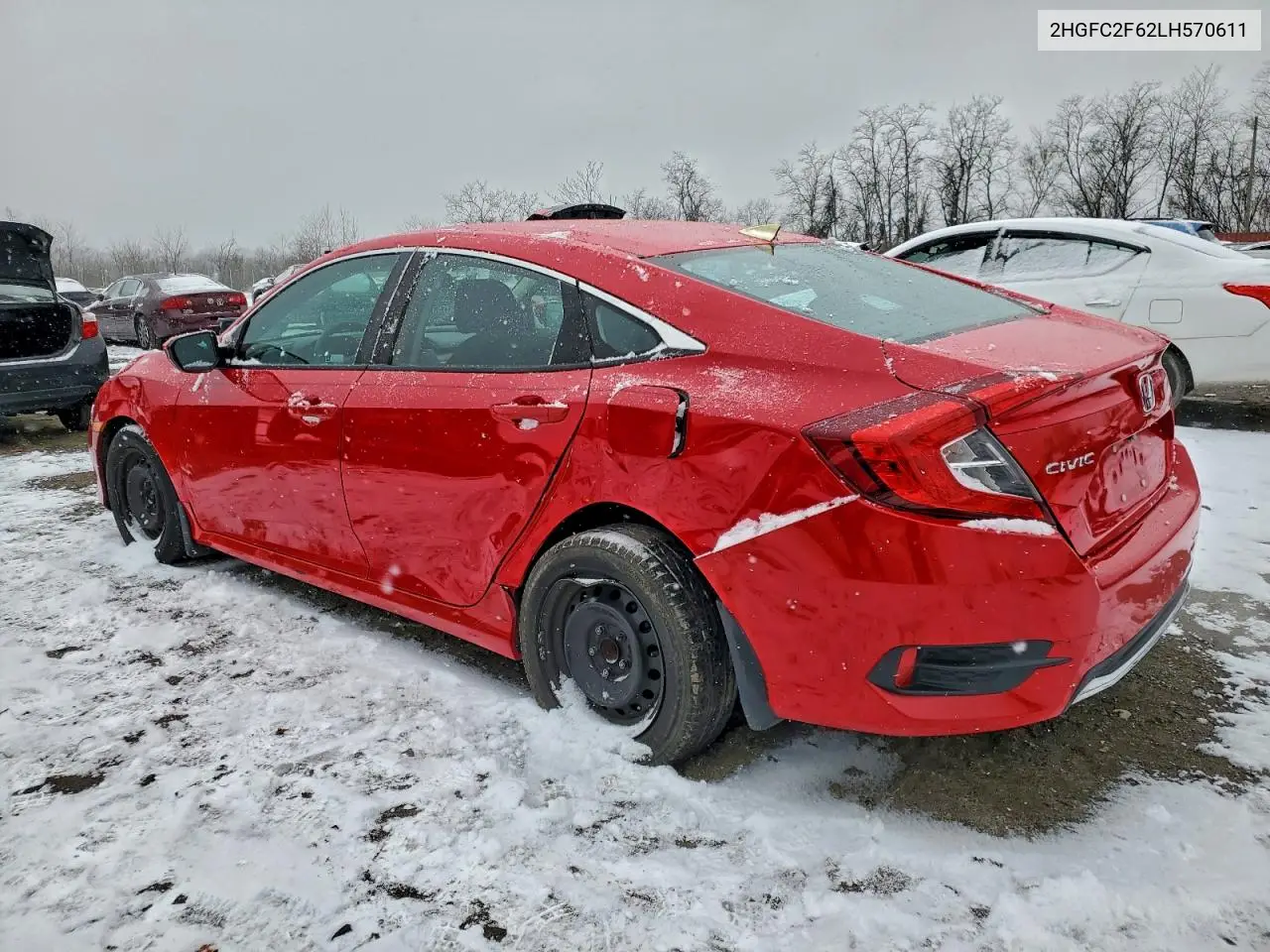 2HGFC2F62LH570611 2020 Honda Civic Lx
