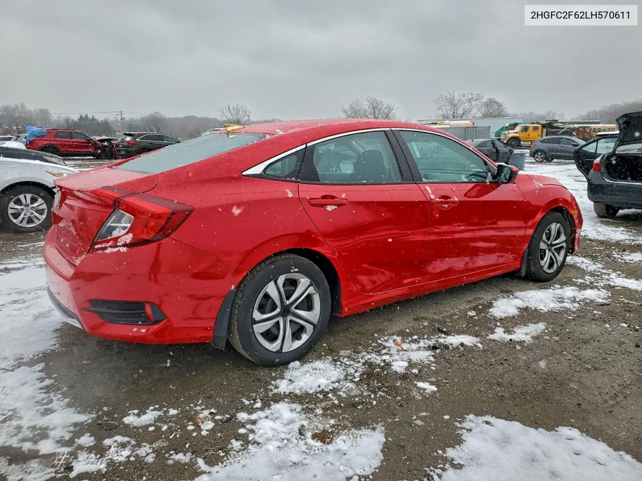 2HGFC2F62LH570611 2020 Honda Civic Lx