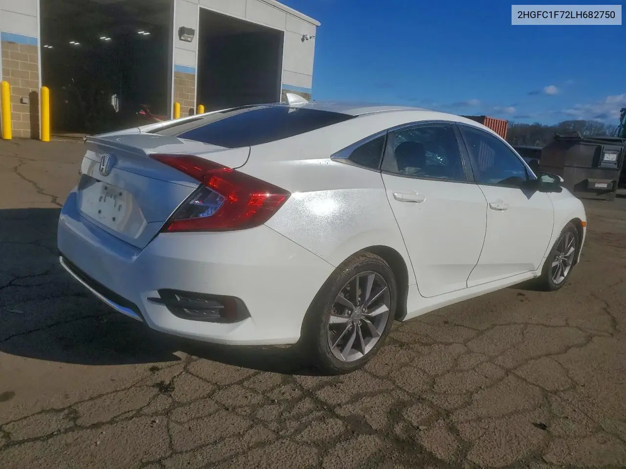 2HGFC1F72LH682750 2020 Honda Civic Exl