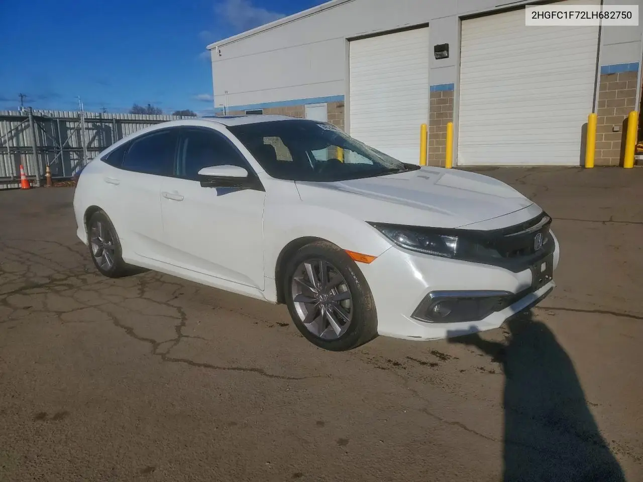 2HGFC1F72LH682750 2020 Honda Civic Exl