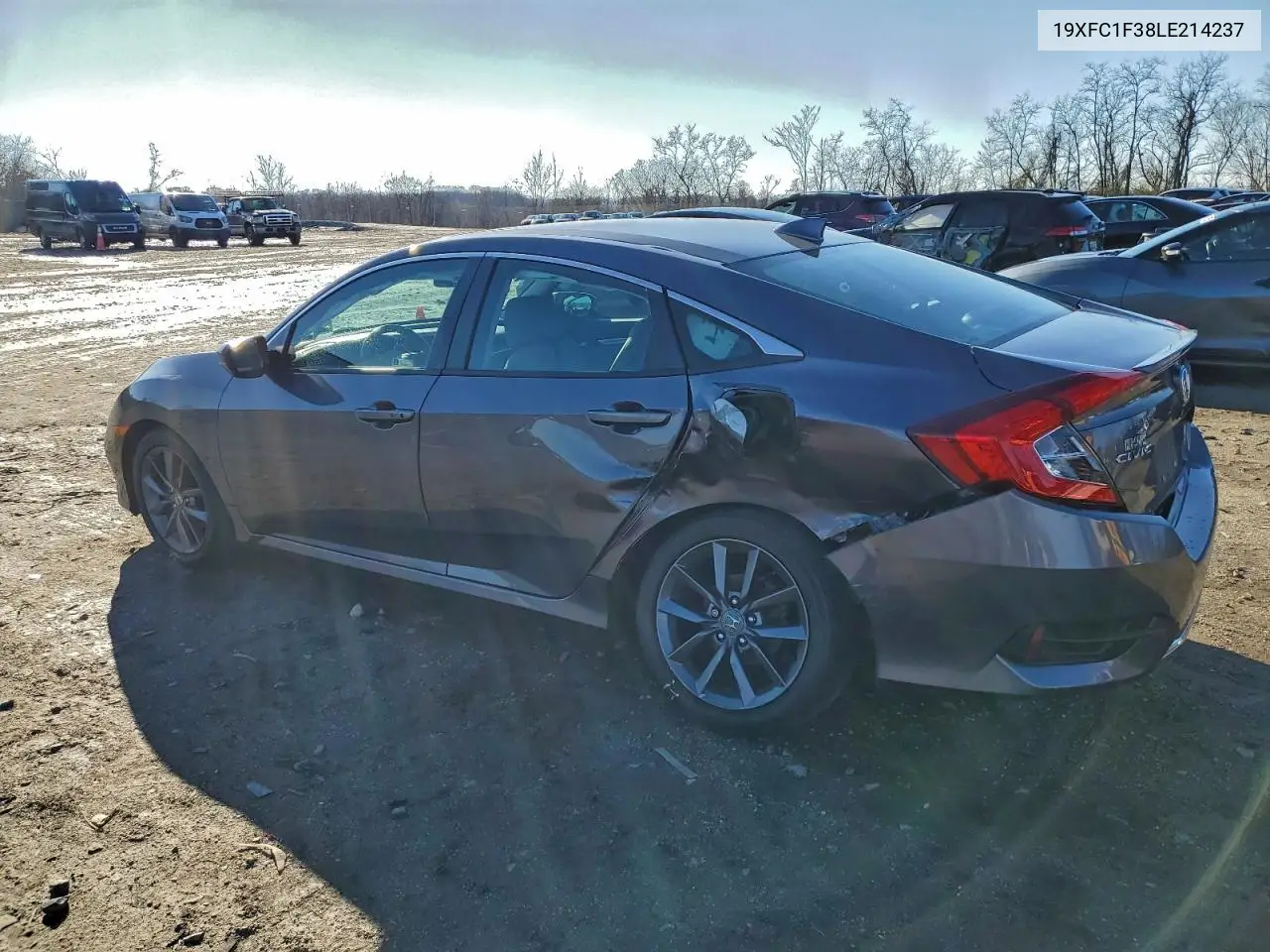 19XFC1F38LE214237 2020 Honda Civic Ex