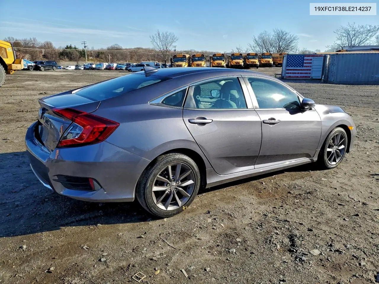 19XFC1F38LE214237 2020 Honda Civic Ex