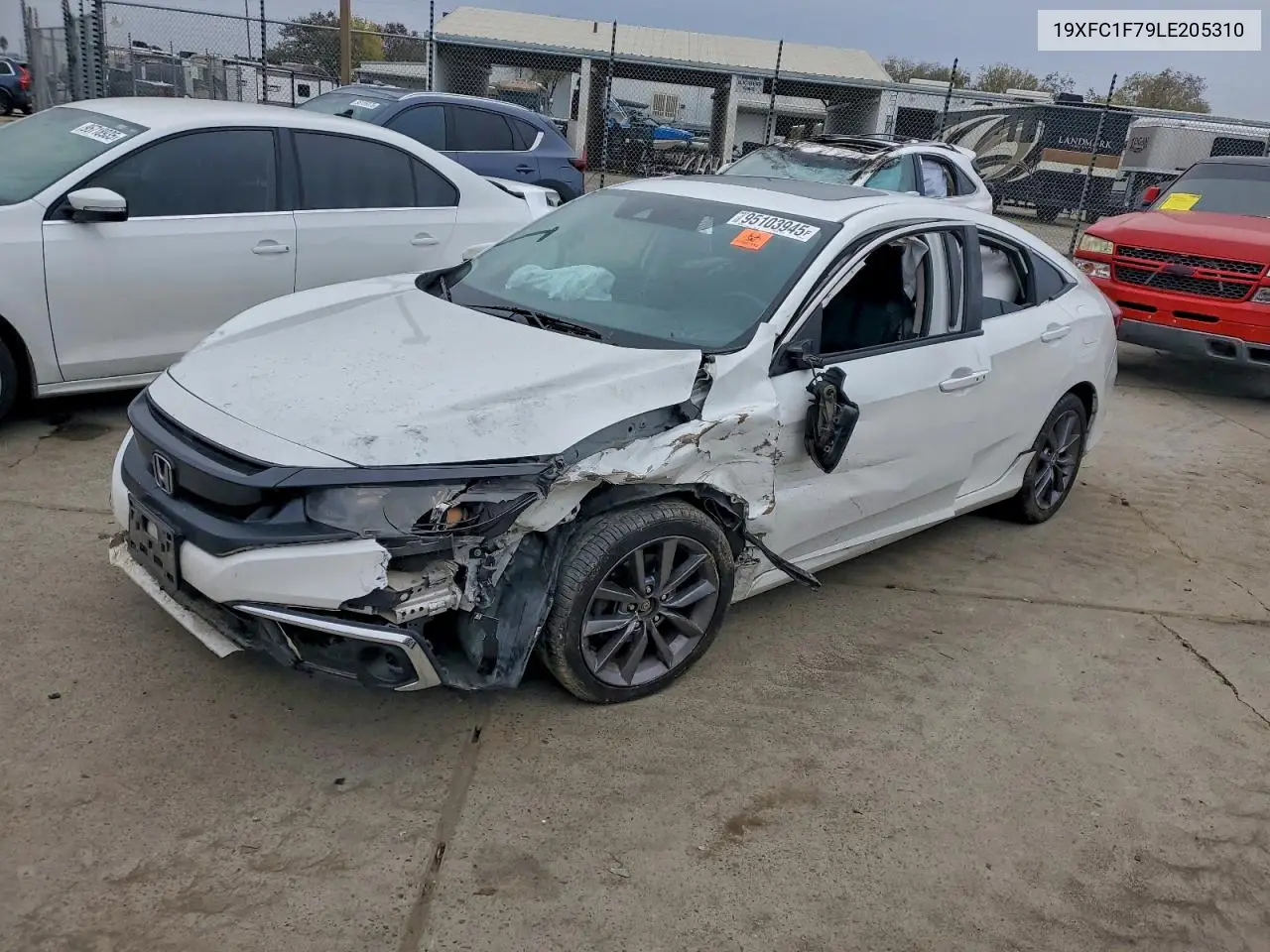 19XFC1F79LE205310 2020 Honda Civic Exl