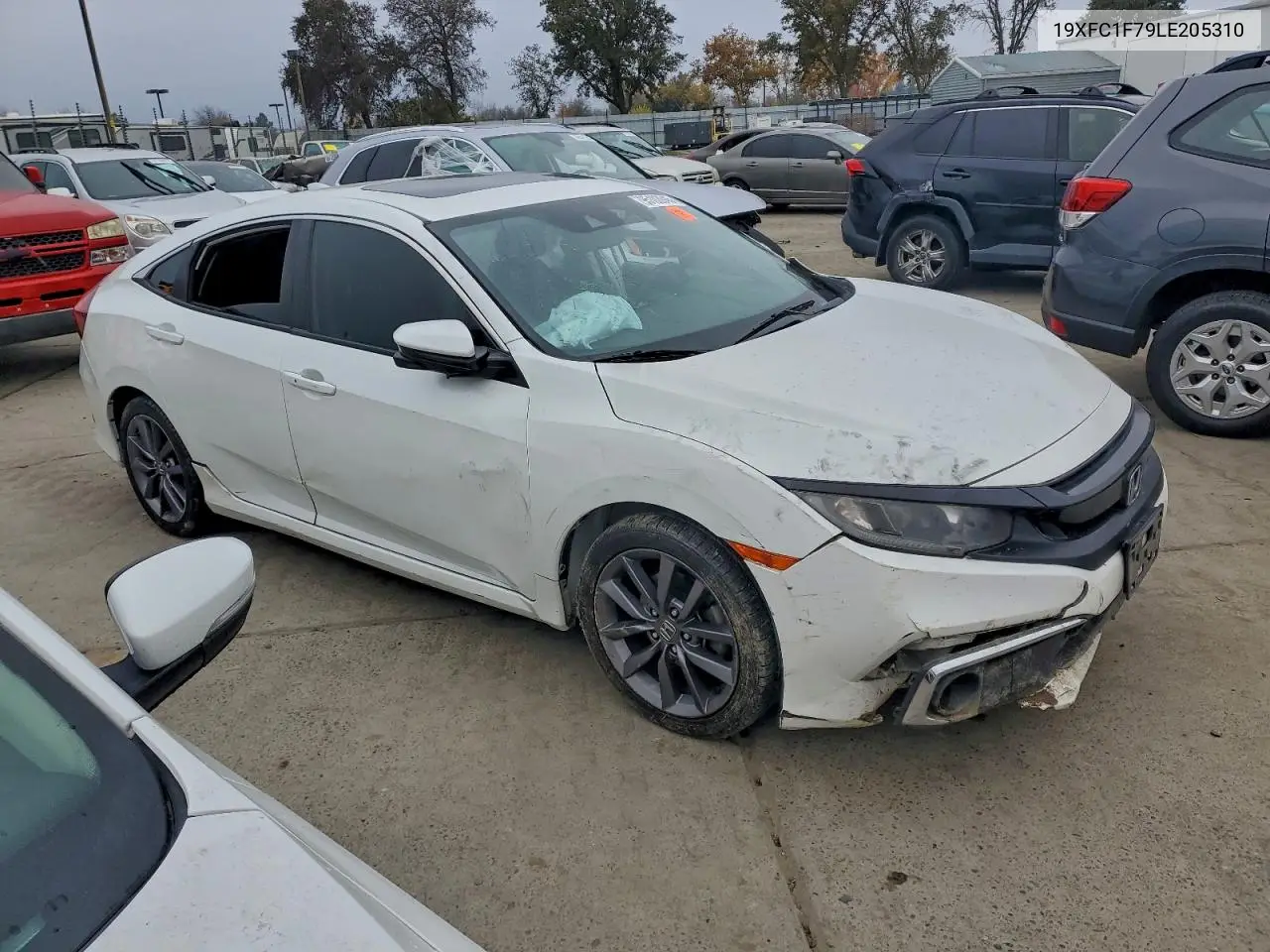 19XFC1F79LE205310 2020 Honda Civic Exl
