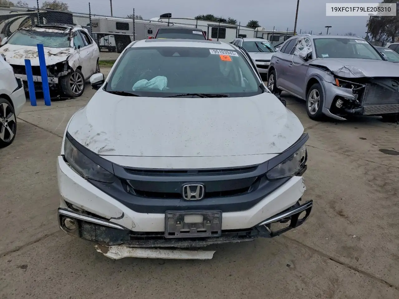 19XFC1F79LE205310 2020 Honda Civic Exl