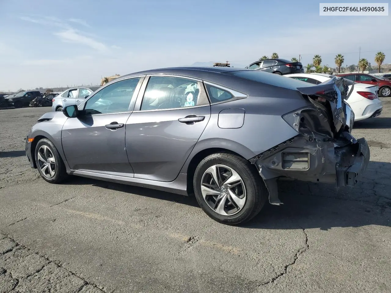 2HGFC2F66LH590635 2020 Honda Civic Lx