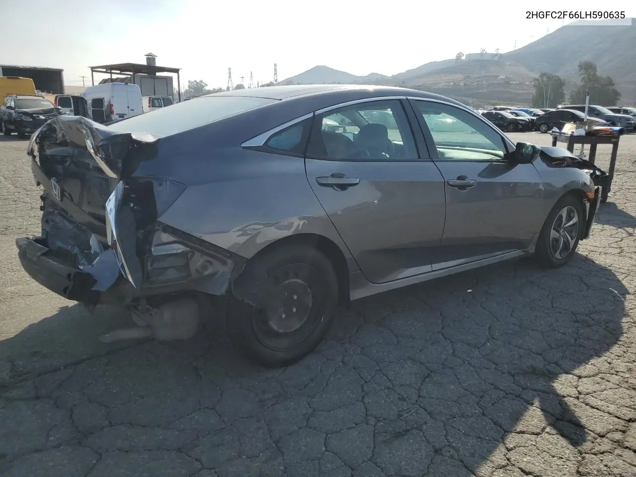2HGFC2F66LH590635 2020 Honda Civic Lx