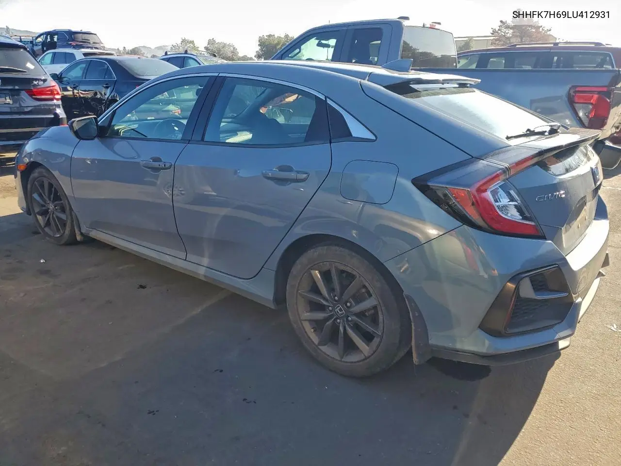 SHHFK7H69LU412931 2020 Honda Civic Ex