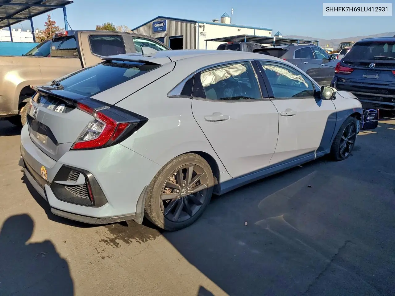 SHHFK7H69LU412931 2020 Honda Civic Ex