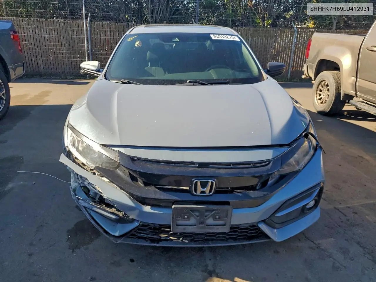 SHHFK7H69LU412931 2020 Honda Civic Ex
