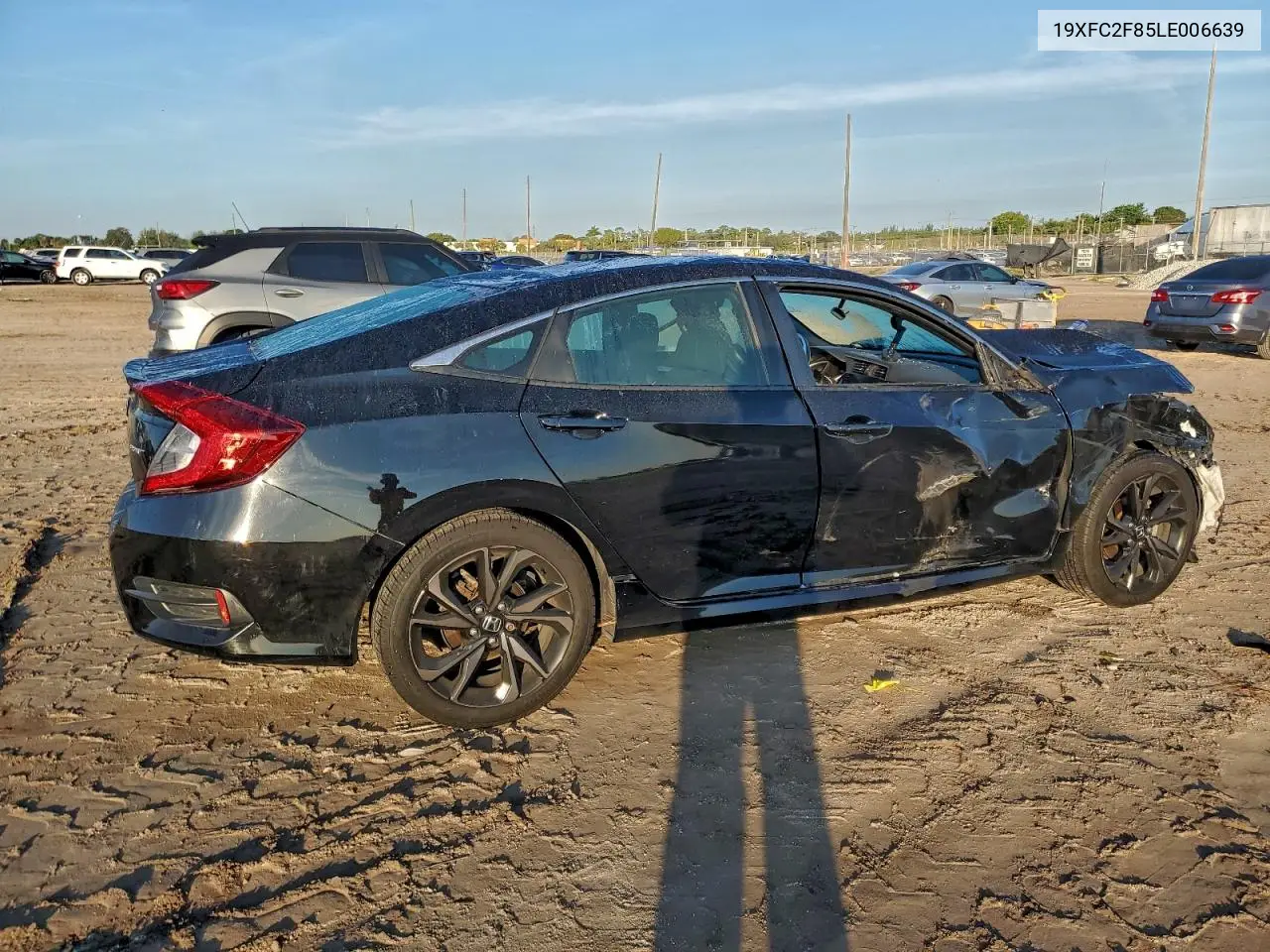 19XFC2F85LE006639 2020 Honda Civic Sport