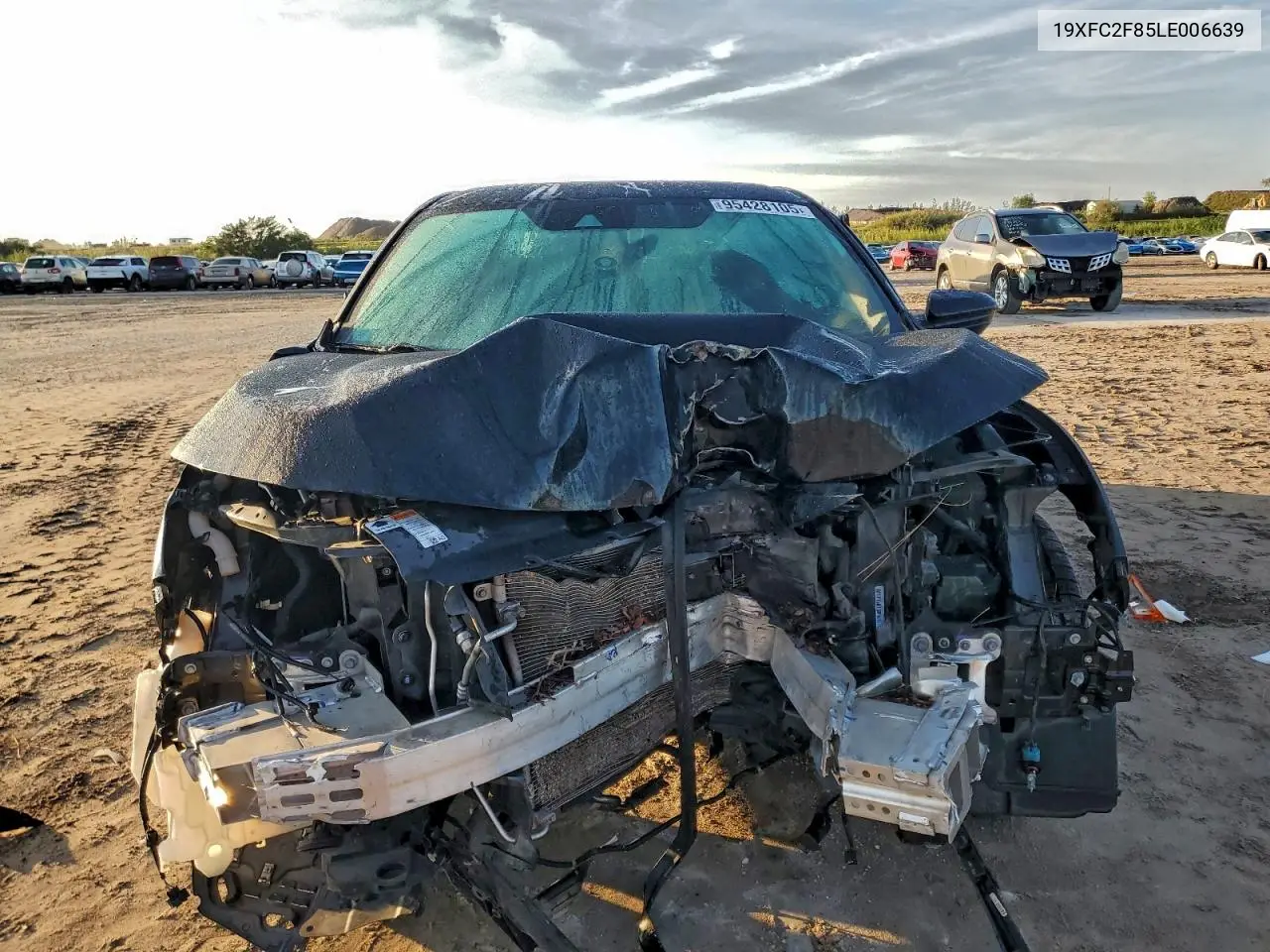 19XFC2F85LE006639 2020 Honda Civic Sport