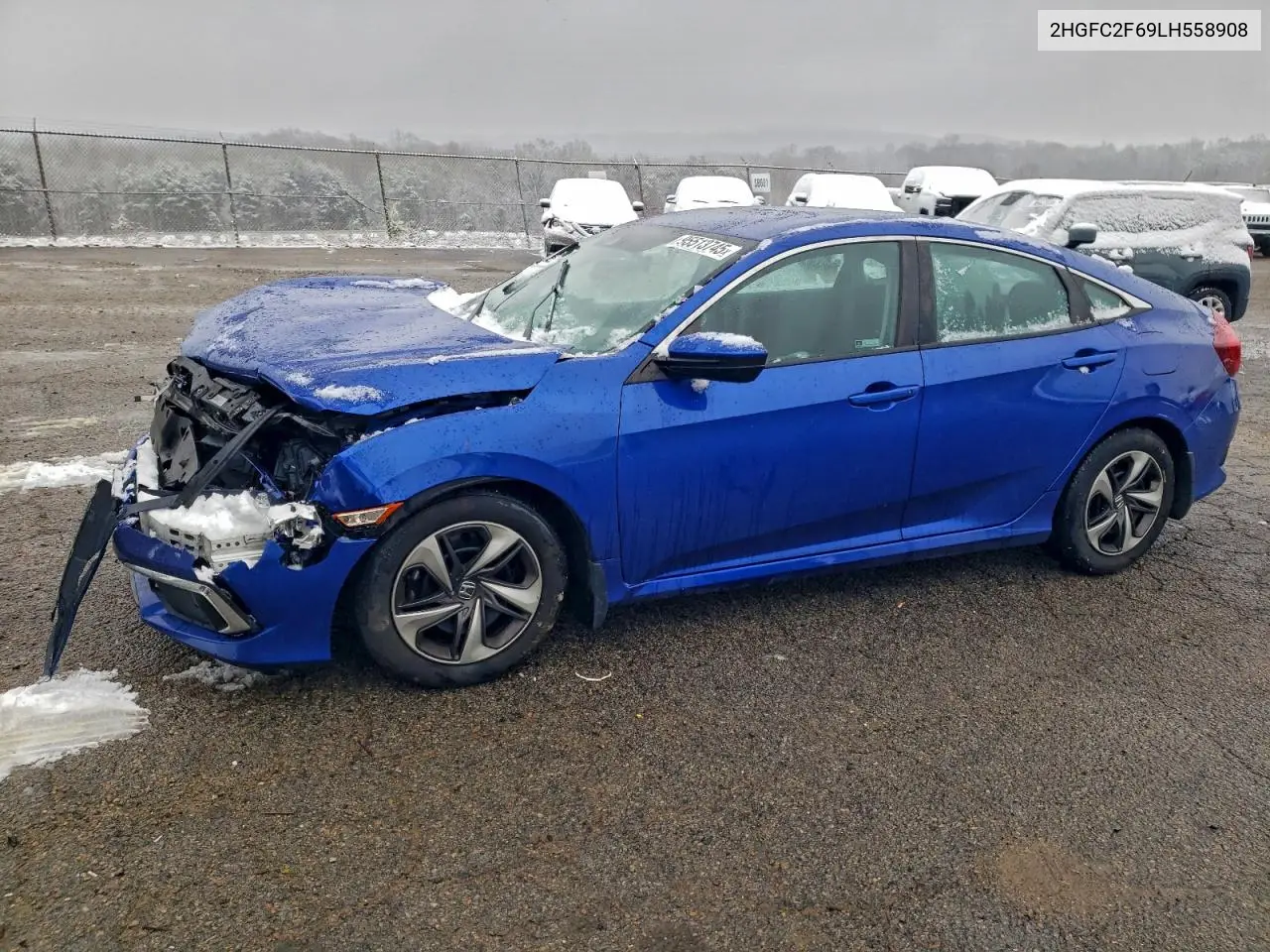 2HGFC2F69LH558908 2020 Honda Civic Lx