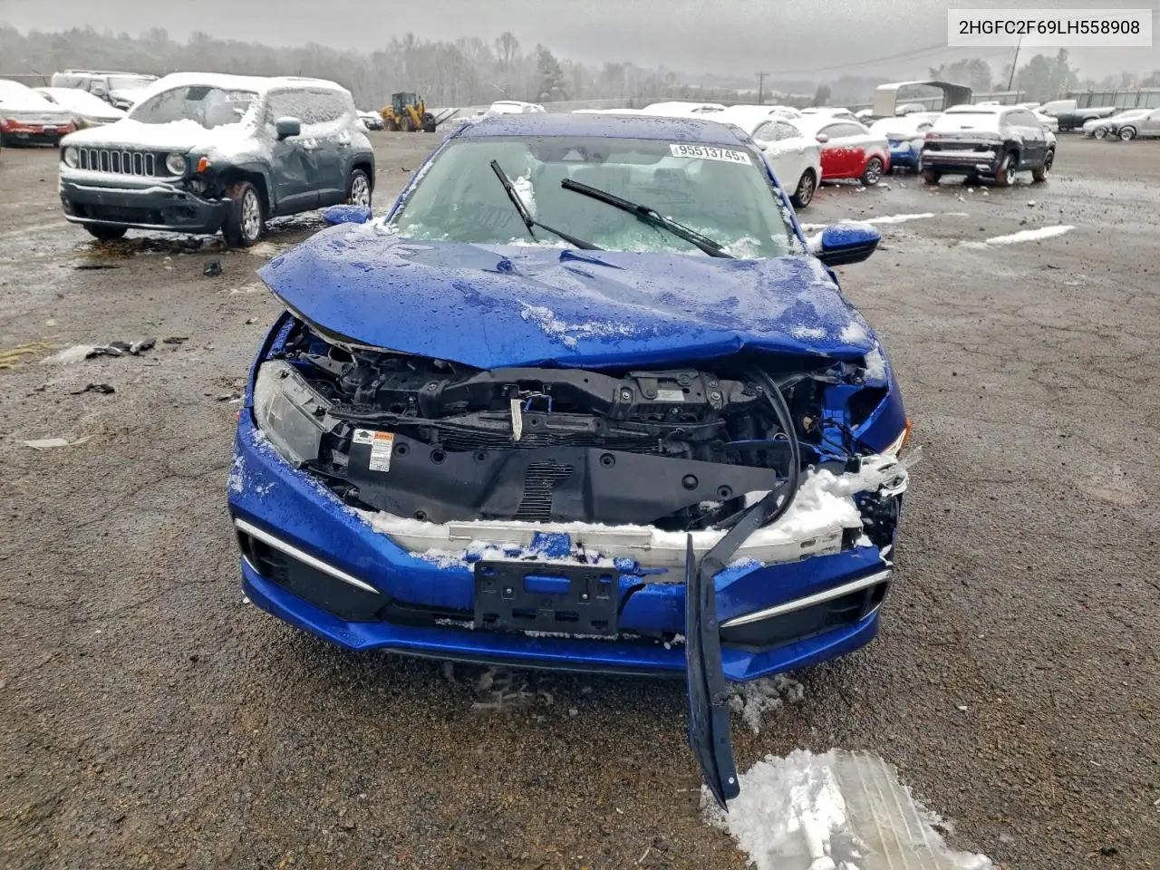 2HGFC2F69LH558908 2020 Honda Civic Lx