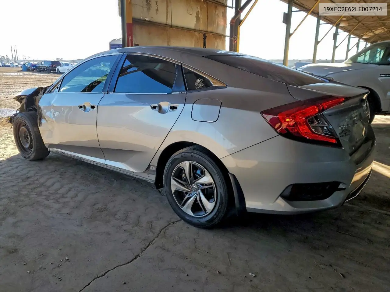 19XFC2F62LE007214 2020 Honda Civic Lx