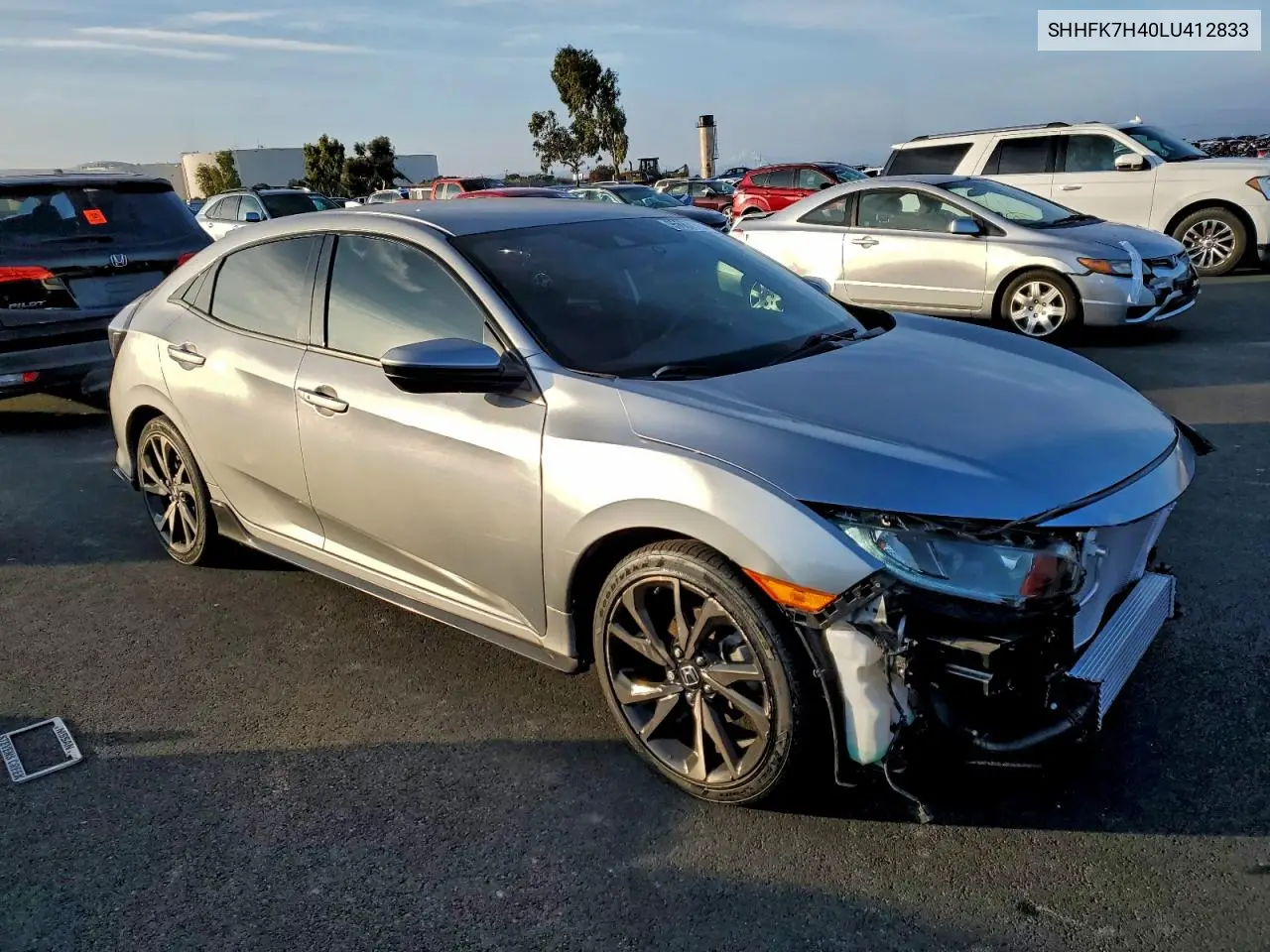 SHHFK7H40LU412833 2020 Honda Civic Sport