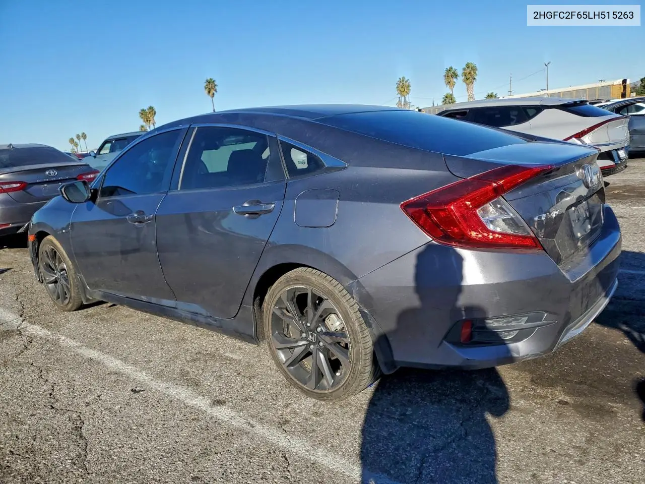 2HGFC2F65LH515263 2020 Honda Civic Lx