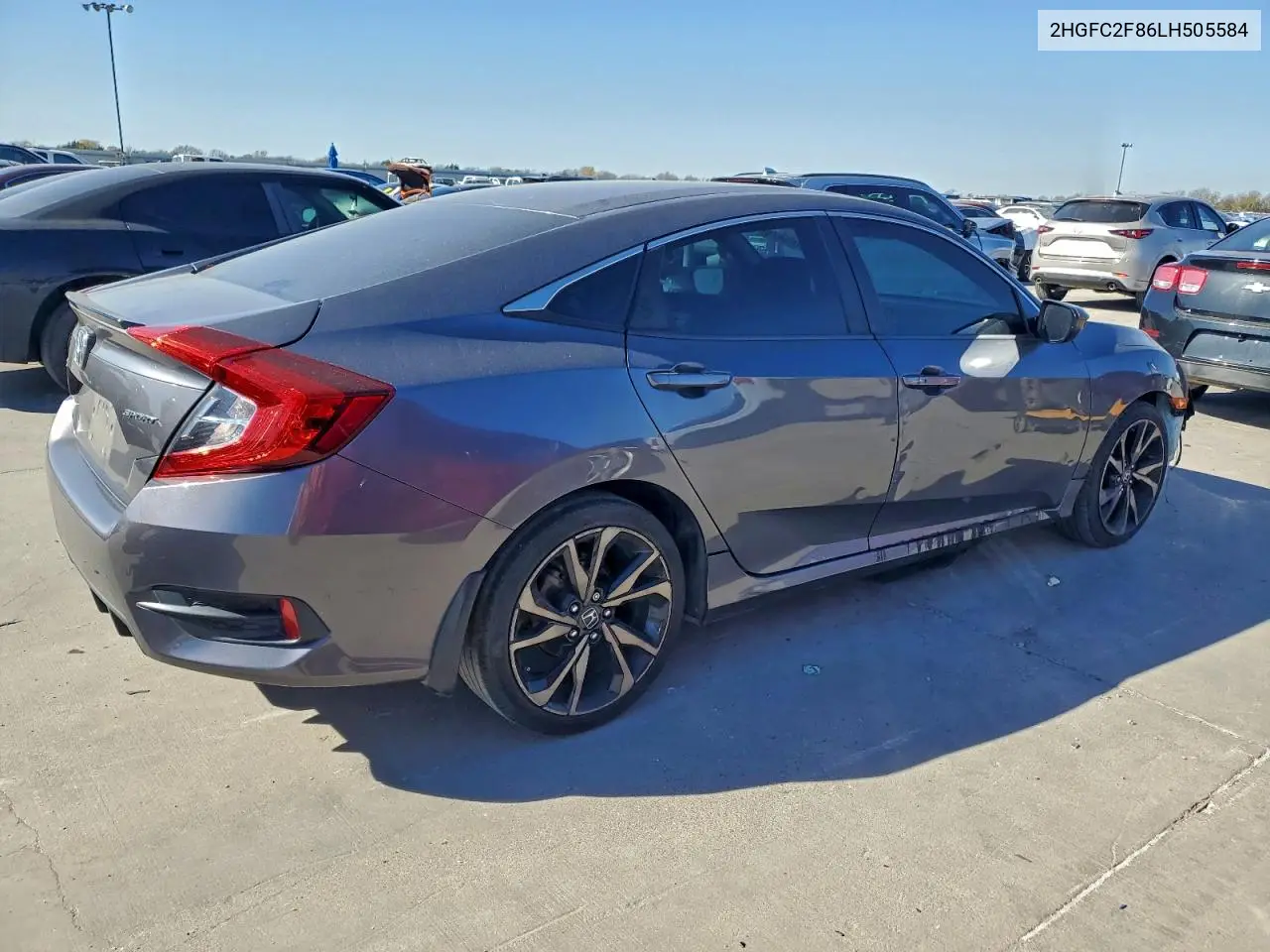 2HGFC2F86LH505584 2020 Honda Civic Sport