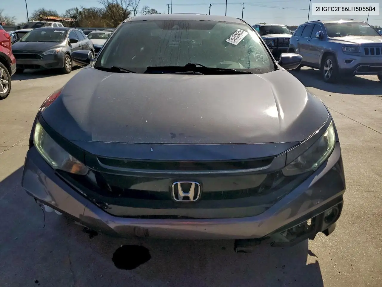 2HGFC2F86LH505584 2020 Honda Civic Sport
