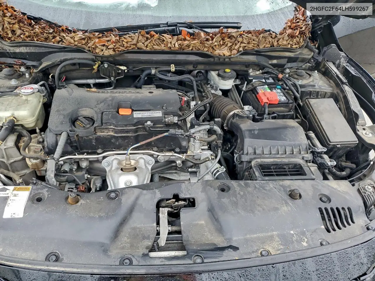 2HGFC2F64LH599267 2020 Honda Civic Lx