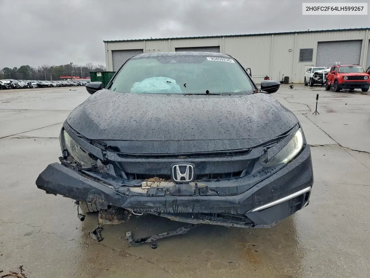 2HGFC2F64LH599267 2020 Honda Civic Lx