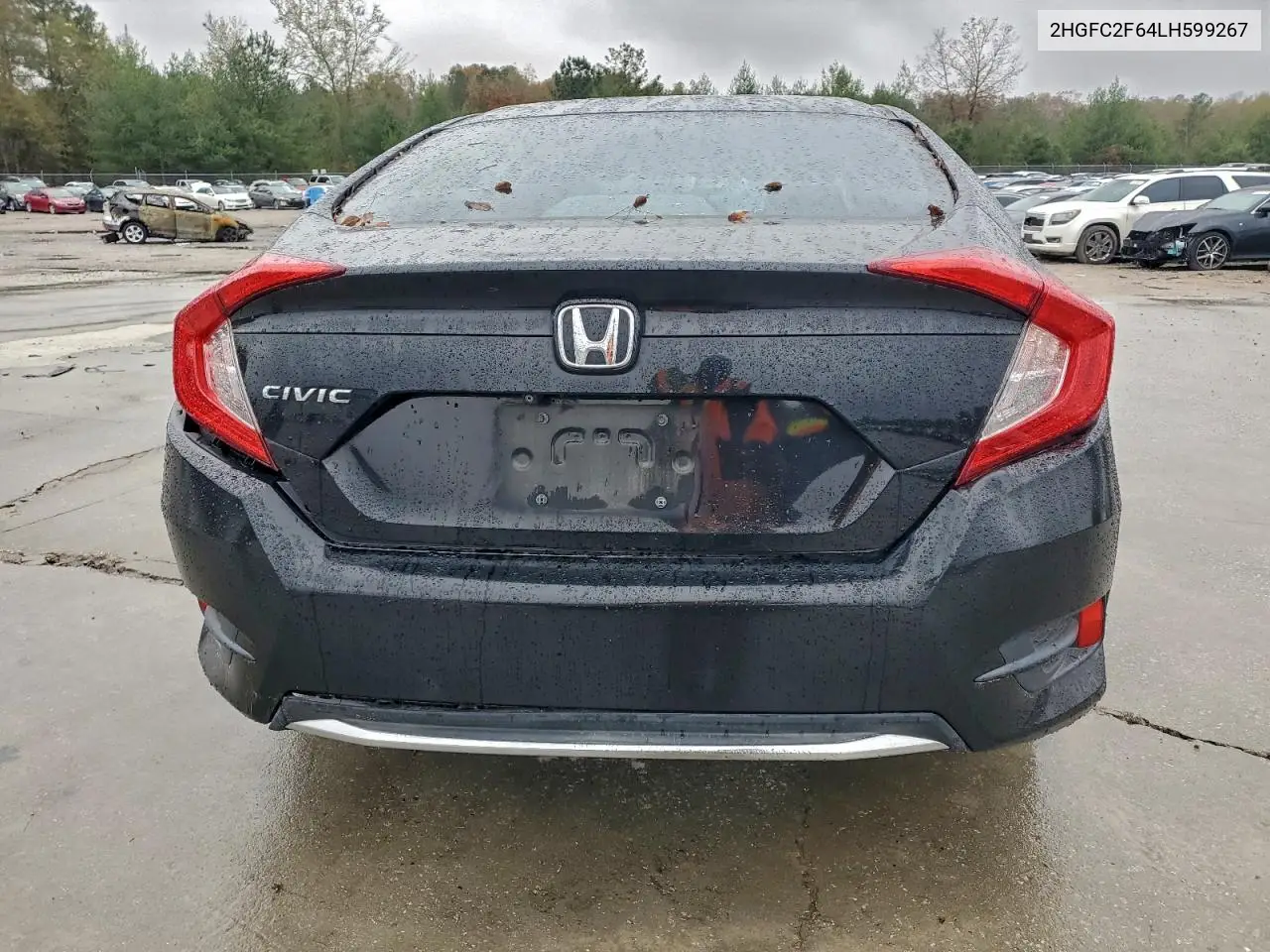 2HGFC2F64LH599267 2020 Honda Civic Lx