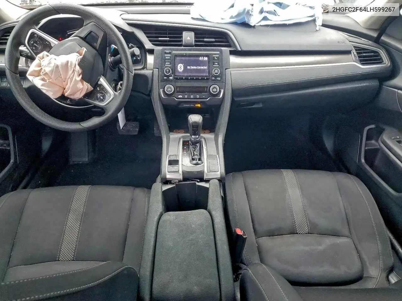 2HGFC2F64LH599267 2020 Honda Civic Lx