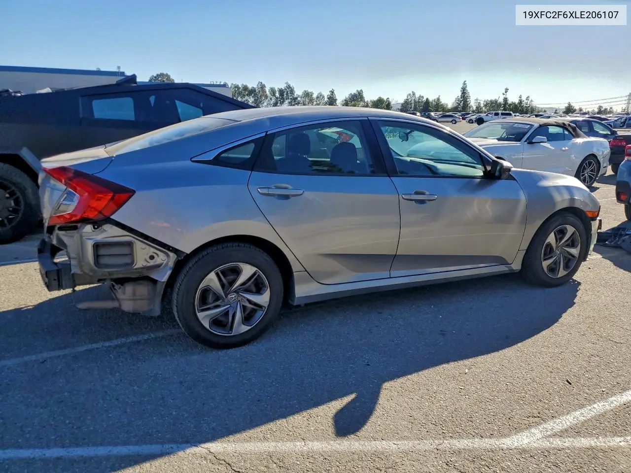 19XFC2F6XLE206107 2020 Honda Civic Lx