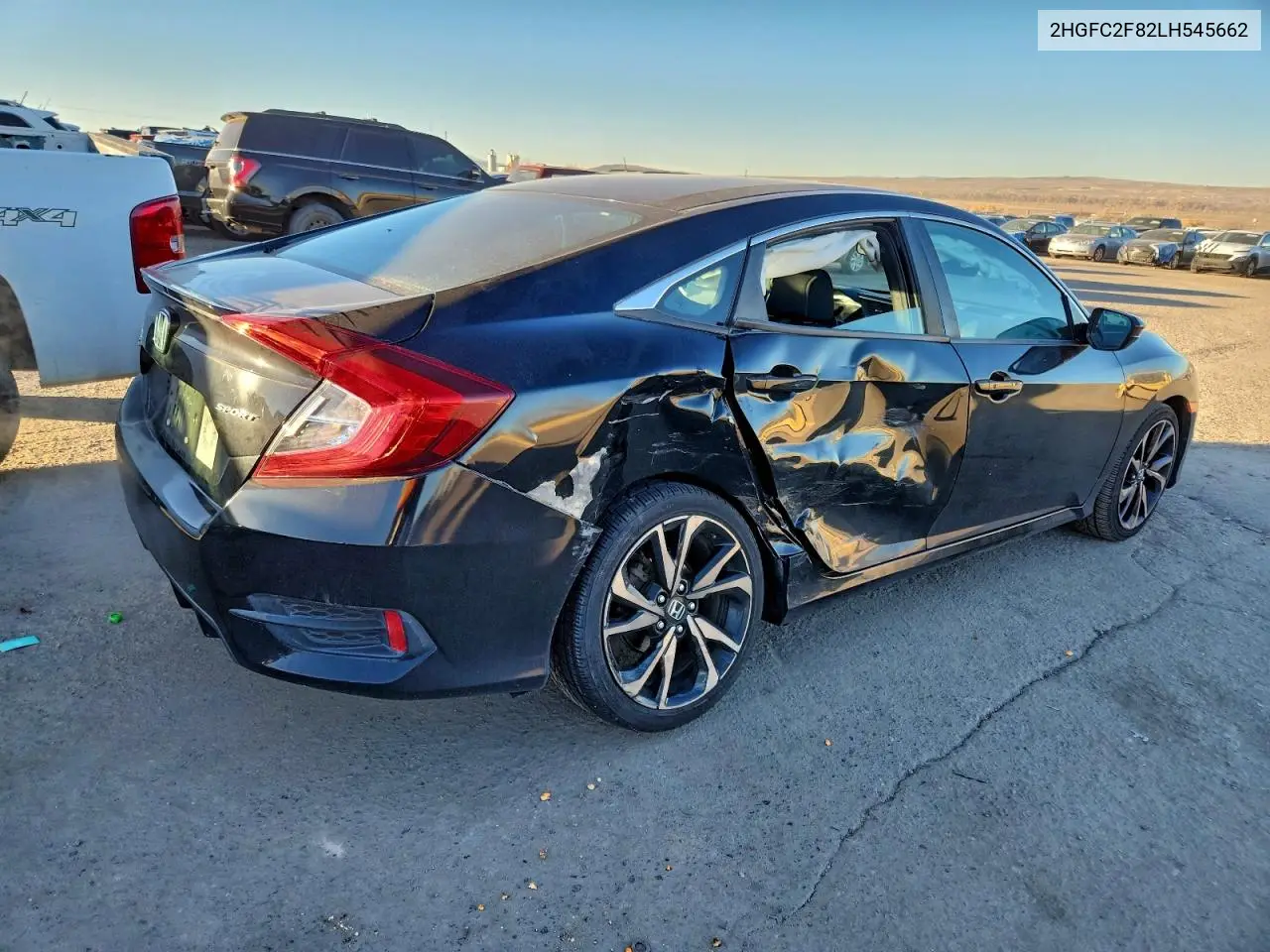 2HGFC2F82LH545662 2020 Honda Civic Sport