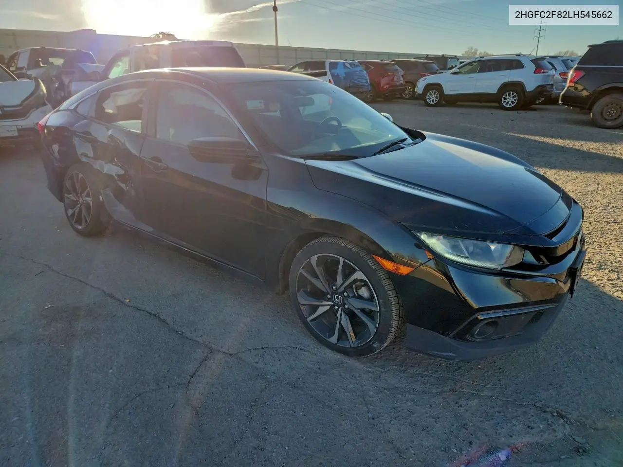 2HGFC2F82LH545662 2020 Honda Civic Sport