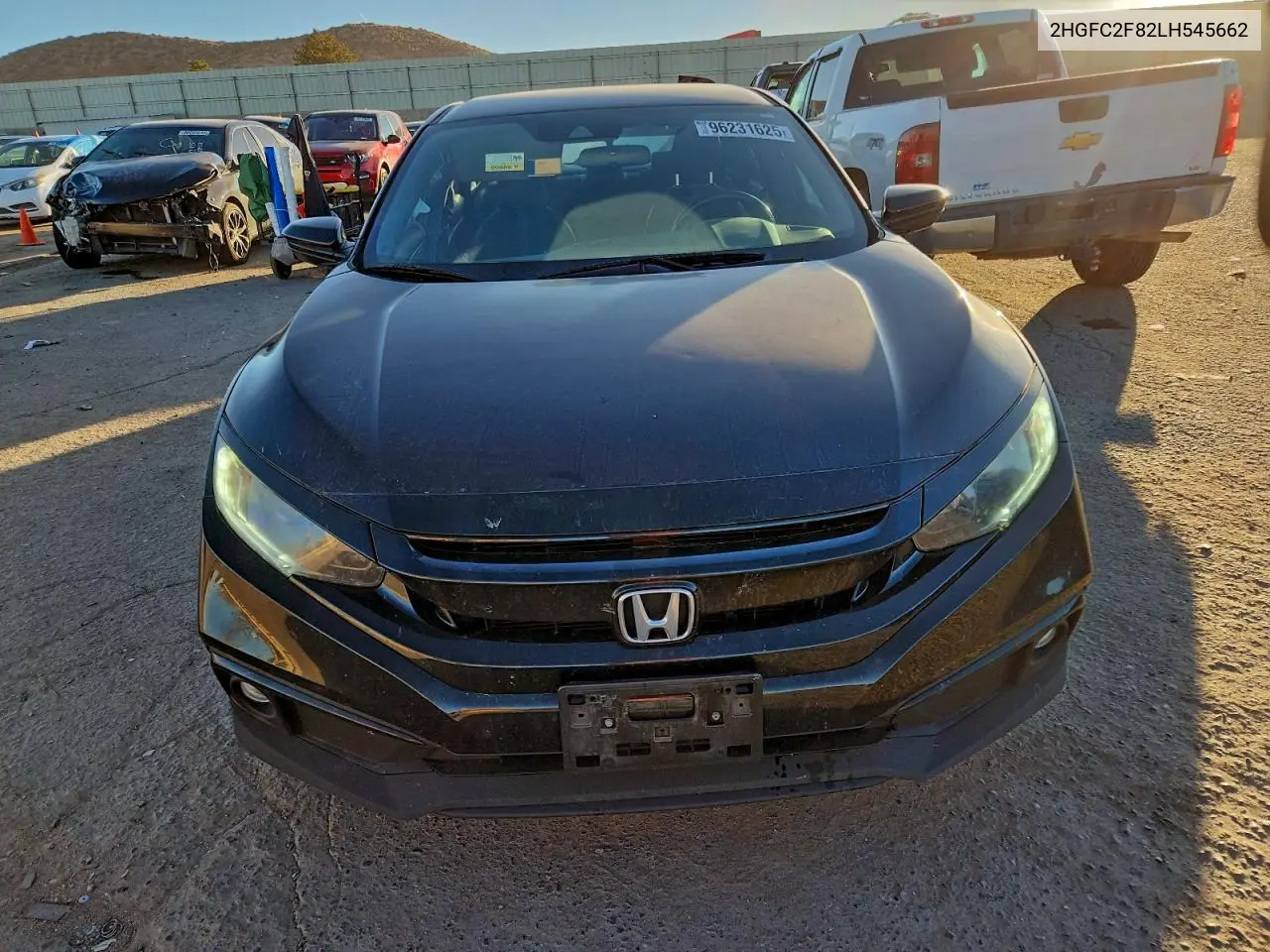 2HGFC2F82LH545662 2020 Honda Civic Sport
