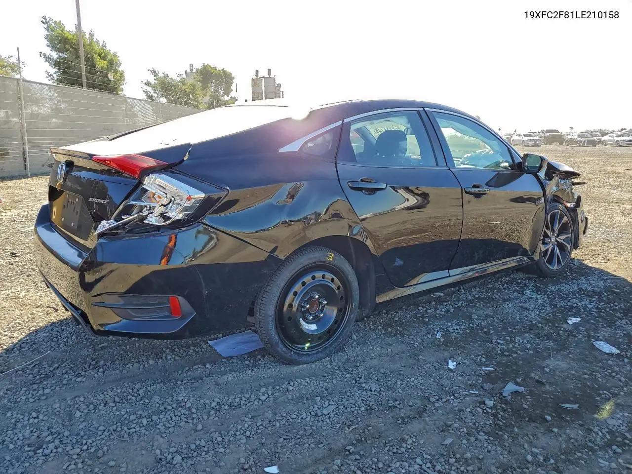 19XFC2F81LE210158 2020 Honda Civic Sport