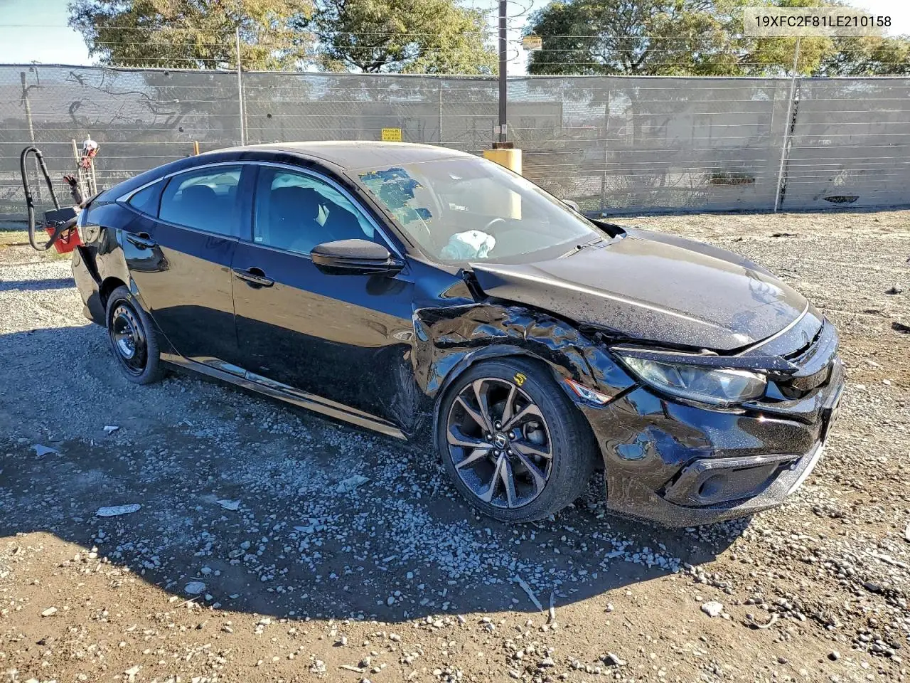19XFC2F81LE210158 2020 Honda Civic Sport