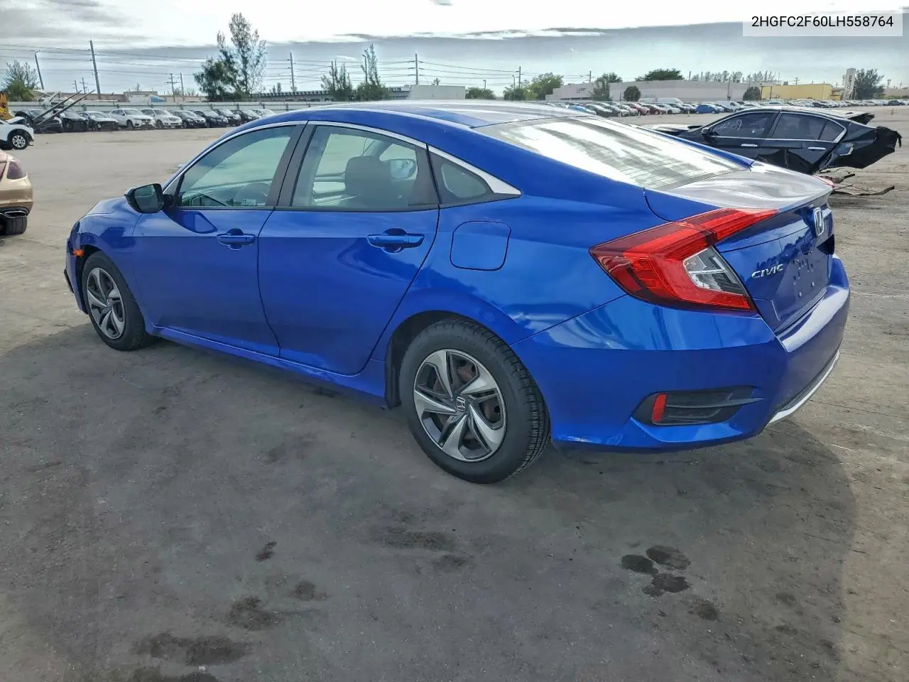 2HGFC2F60LH558764 2020 Honda Civic Lx