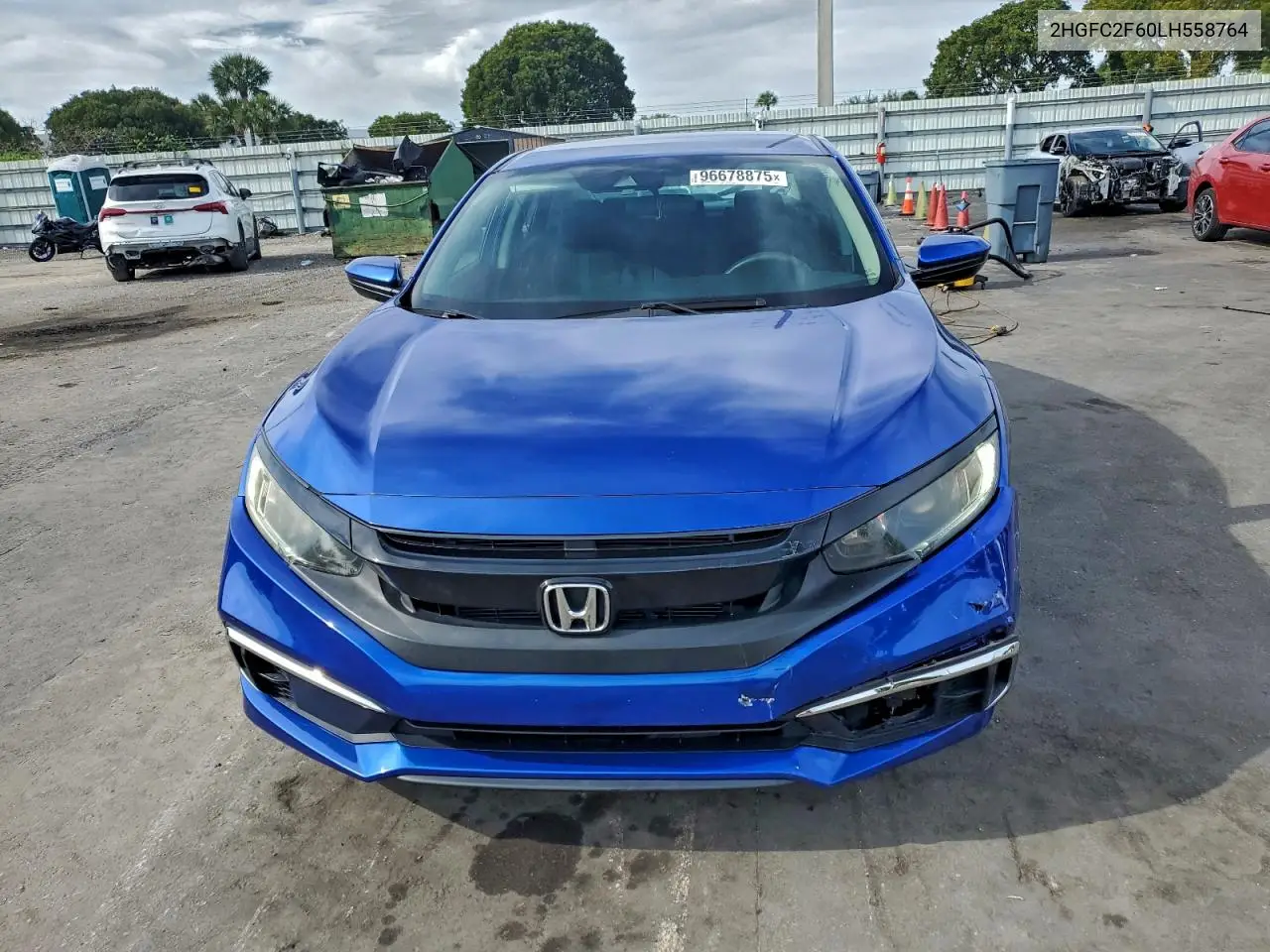 2HGFC2F60LH558764 2020 Honda Civic Lx
