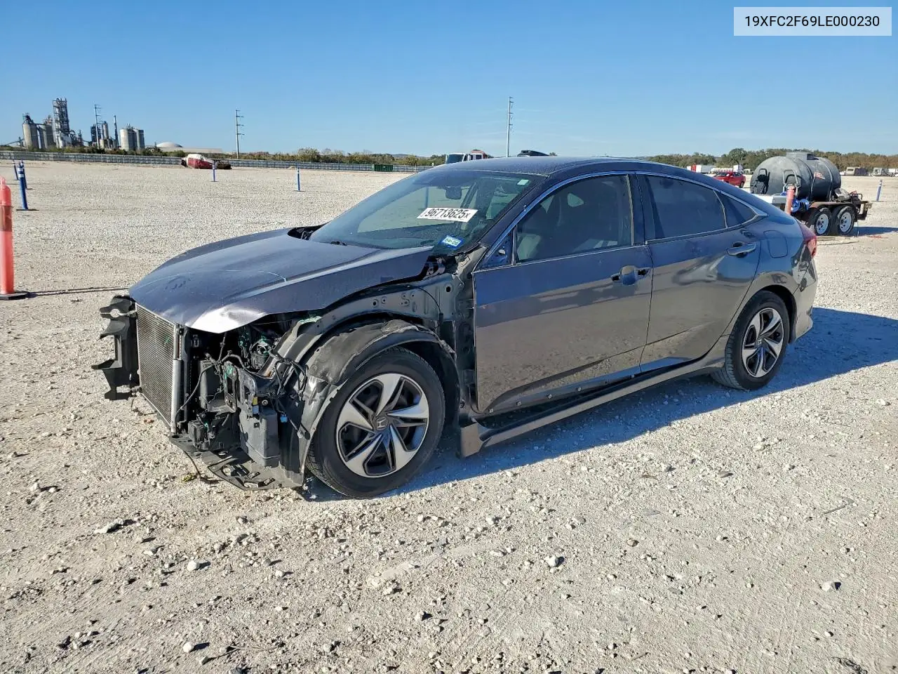 19XFC2F69LE000230 2020 Honda Civic Lx