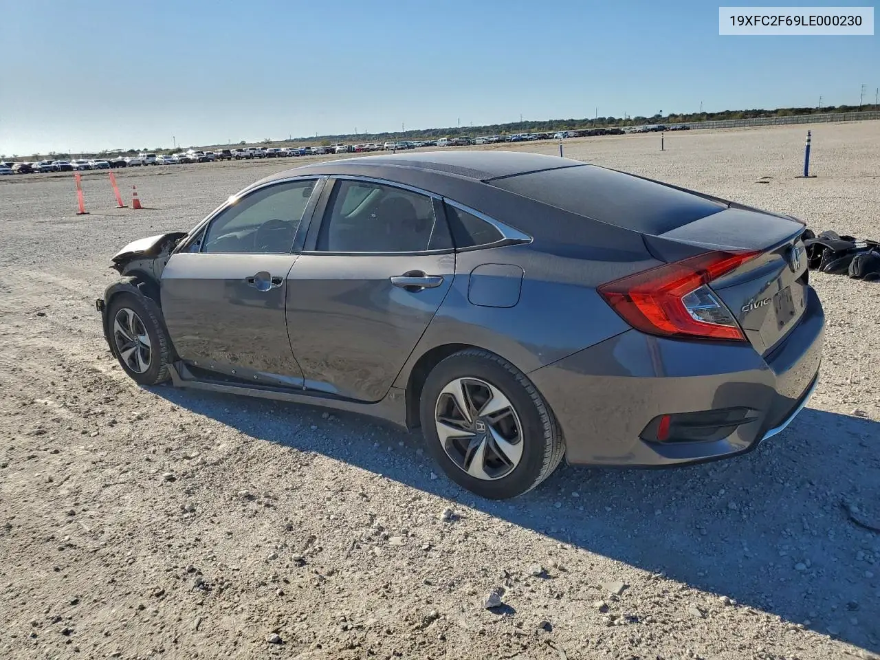 19XFC2F69LE000230 2020 Honda Civic Lx