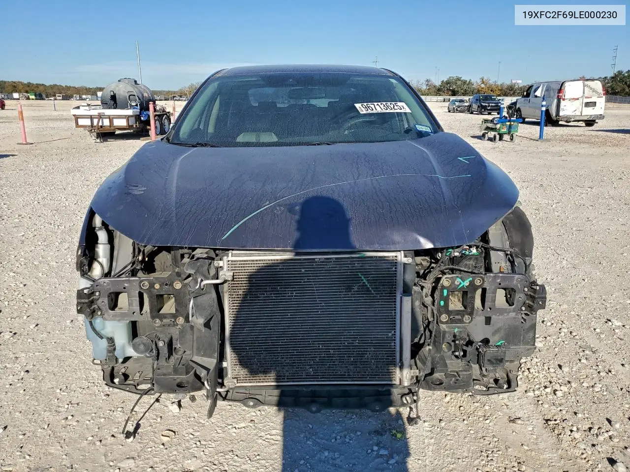 19XFC2F69LE000230 2020 Honda Civic Lx