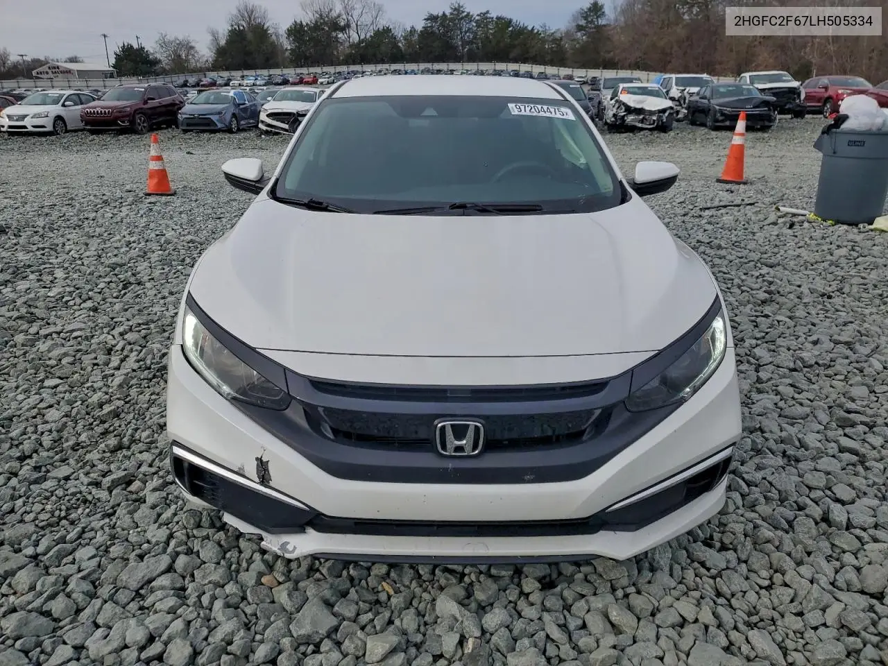 2HGFC2F67LH505334 2020 Honda Civic Lx