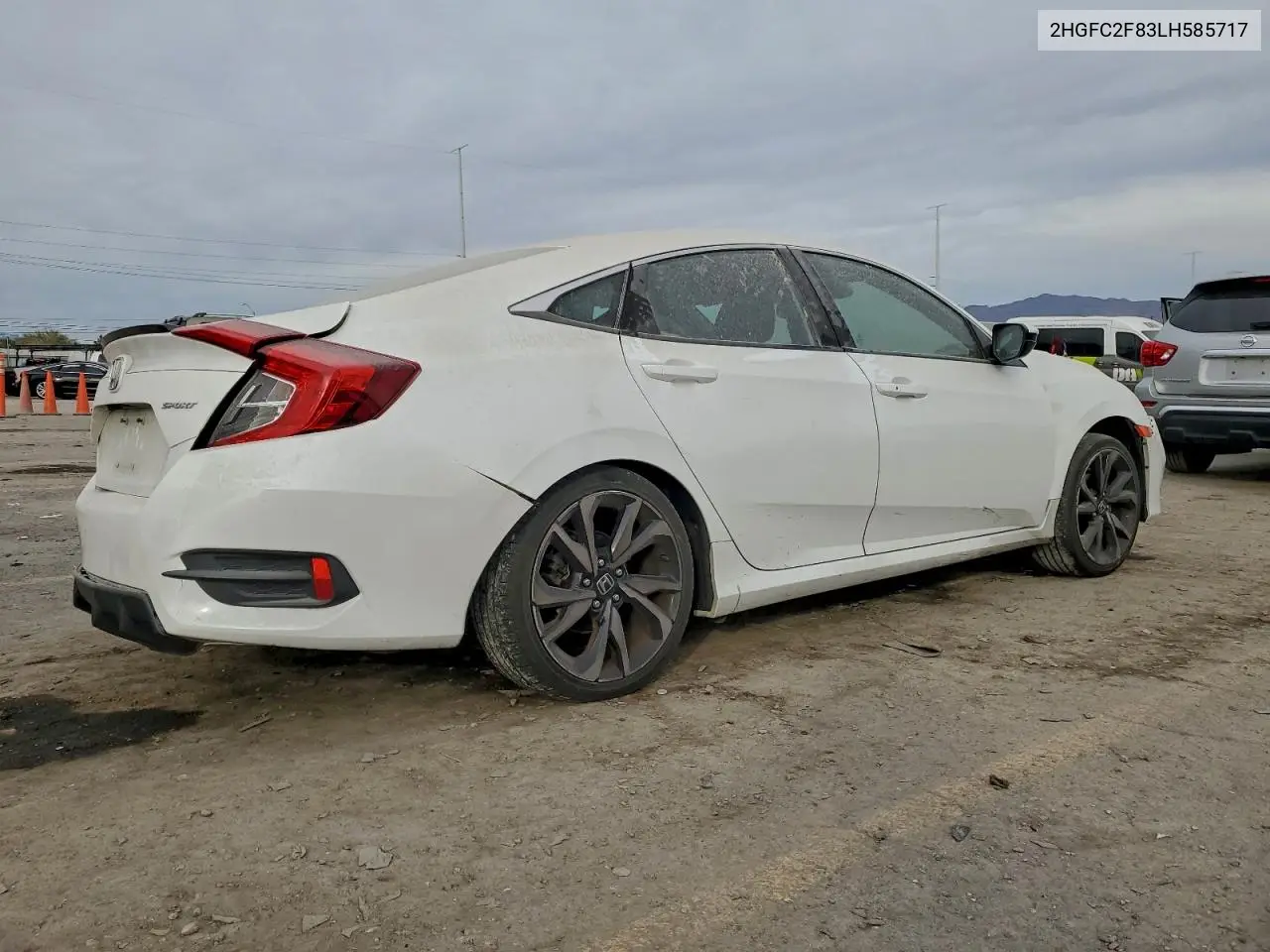 2HGFC2F83LH585717 2020 Honda Civic