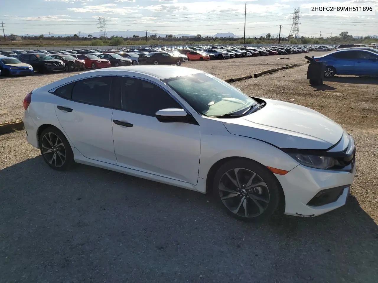 2HGFC2F89MH511896 2021 Honda Civic Sport