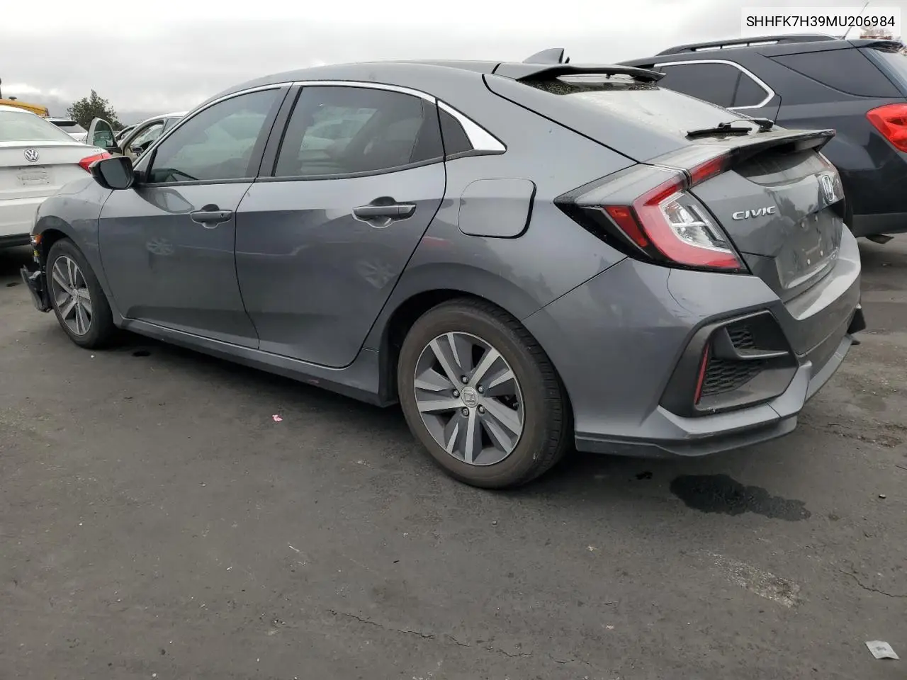 SHHFK7H39MU206984 2021 Honda Civic Lx
