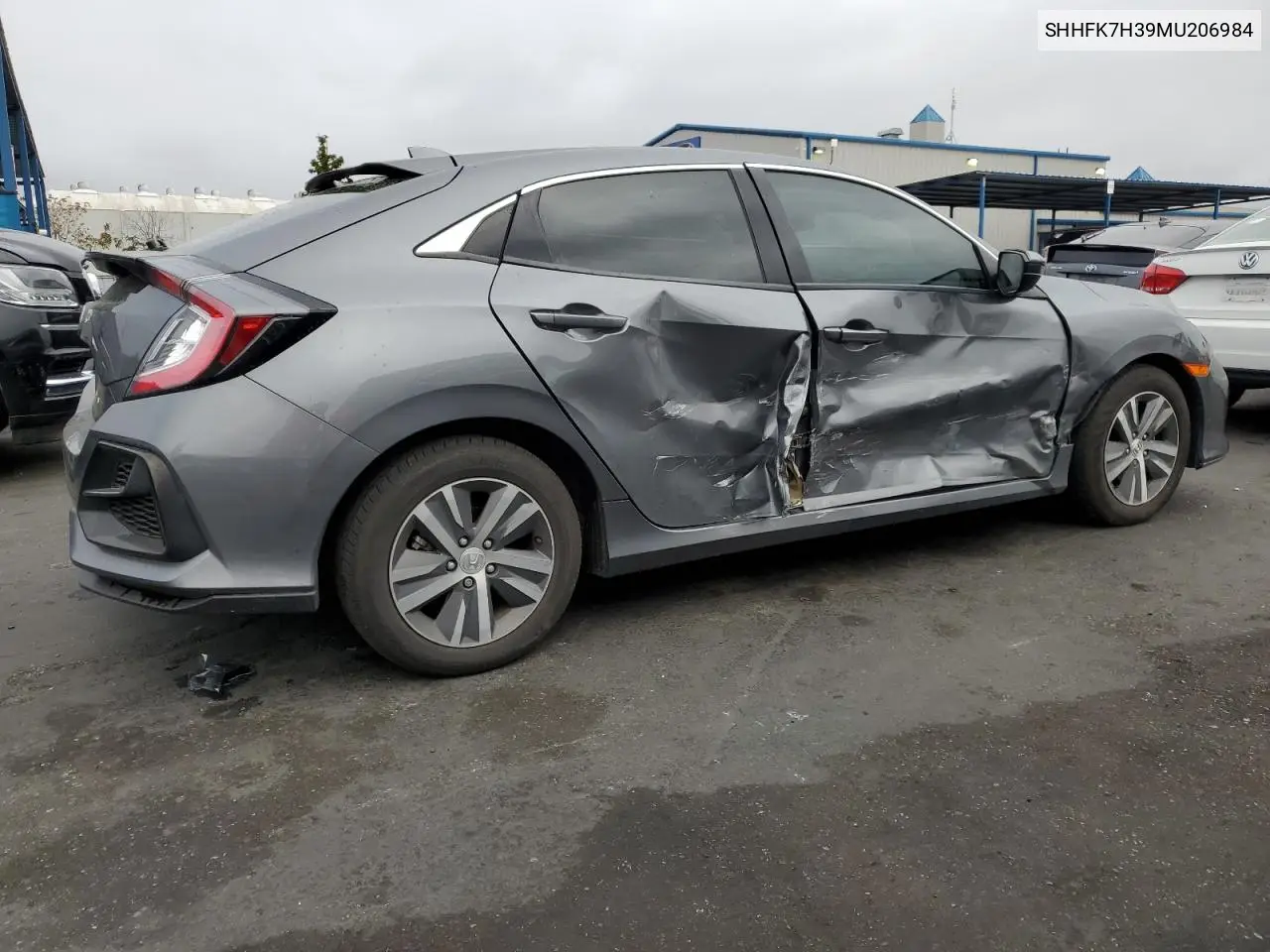 SHHFK7H39MU206984 2021 Honda Civic Lx