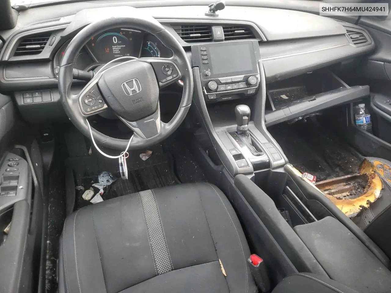 SHHFK7H64MU424941 2021 Honda Civic Ex