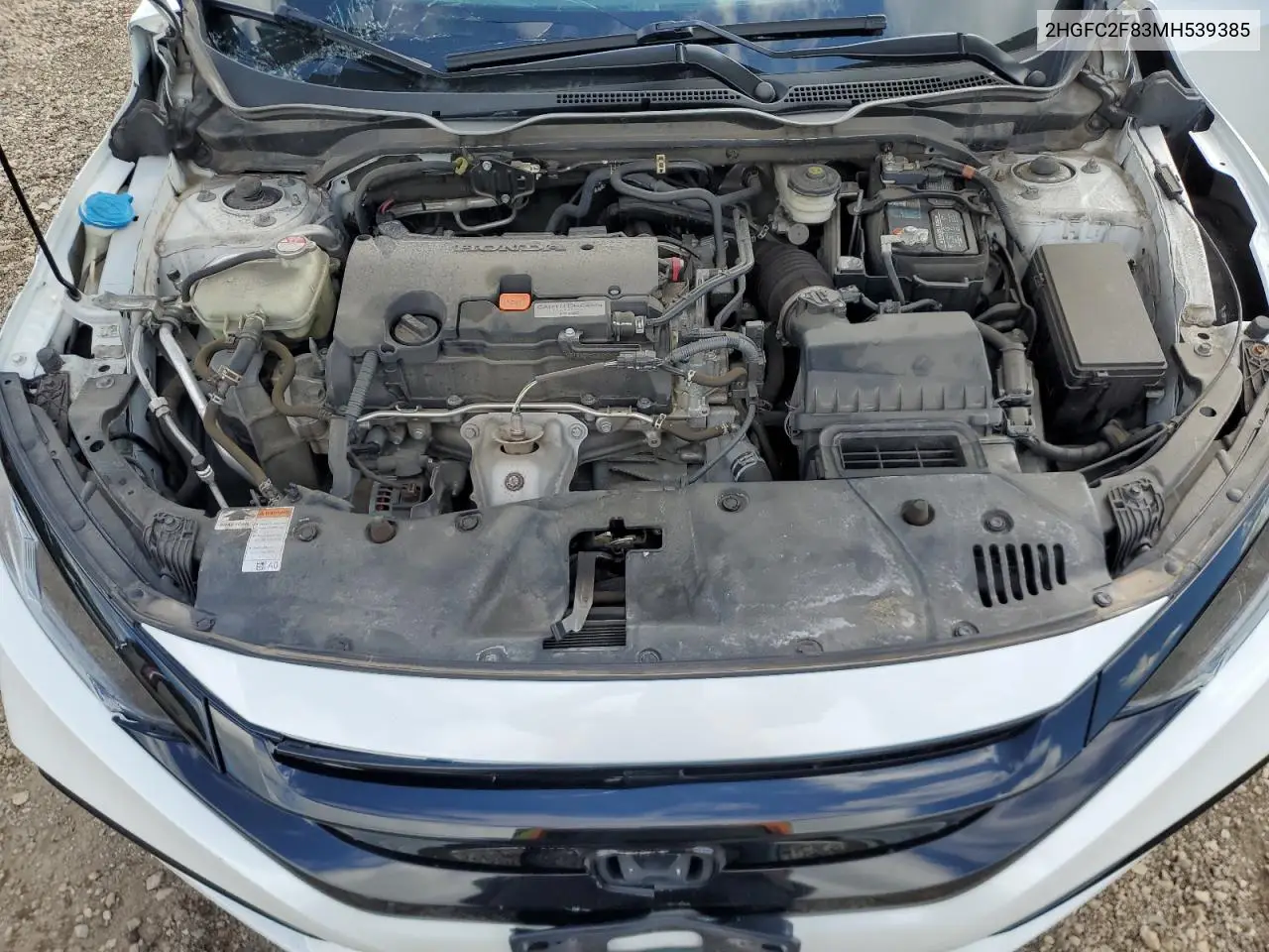 2HGFC2F83MH539385 2021 Honda Civic Sport
