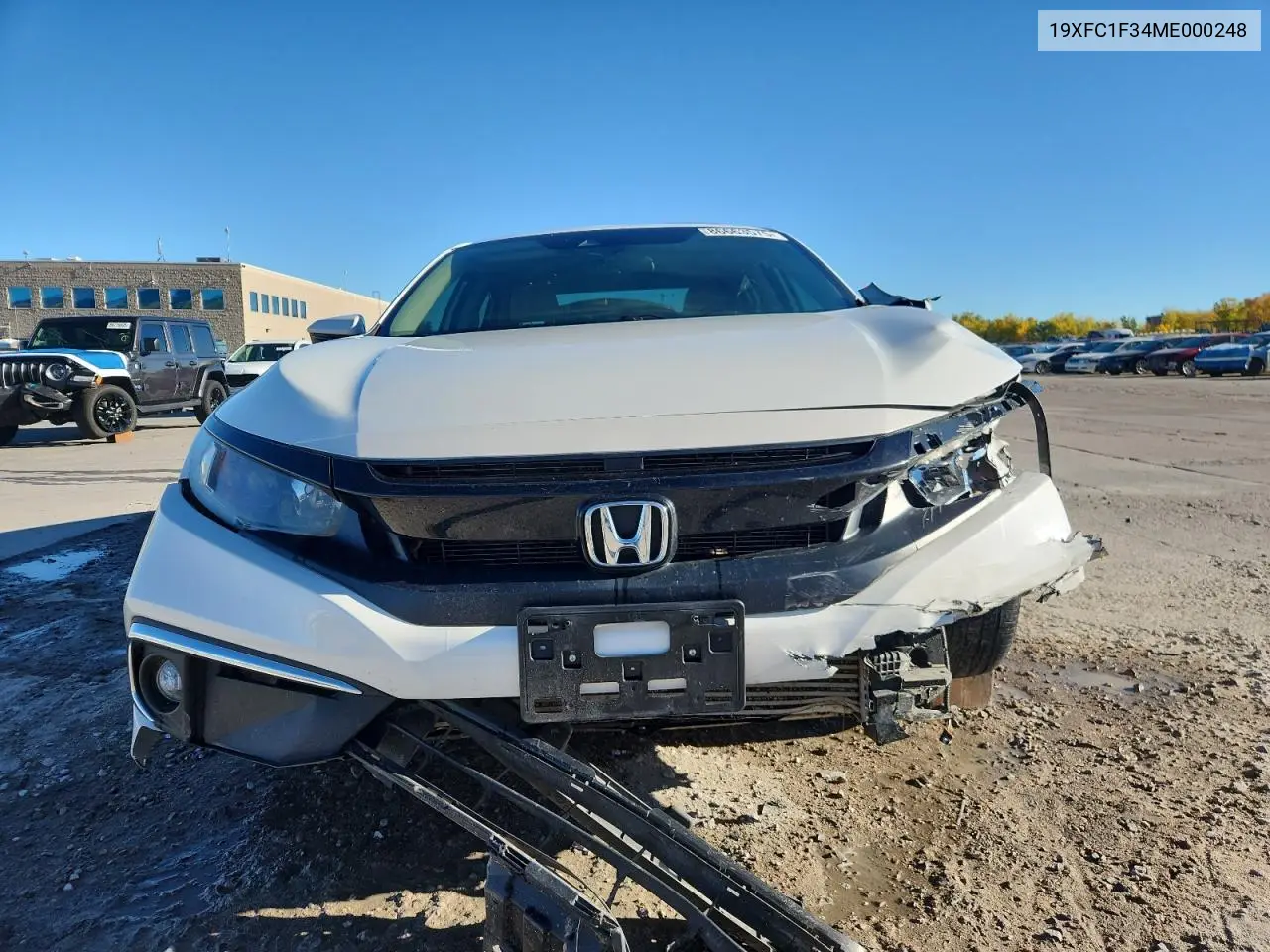 19XFC1F34ME000248 2021 Honda Civic Ex