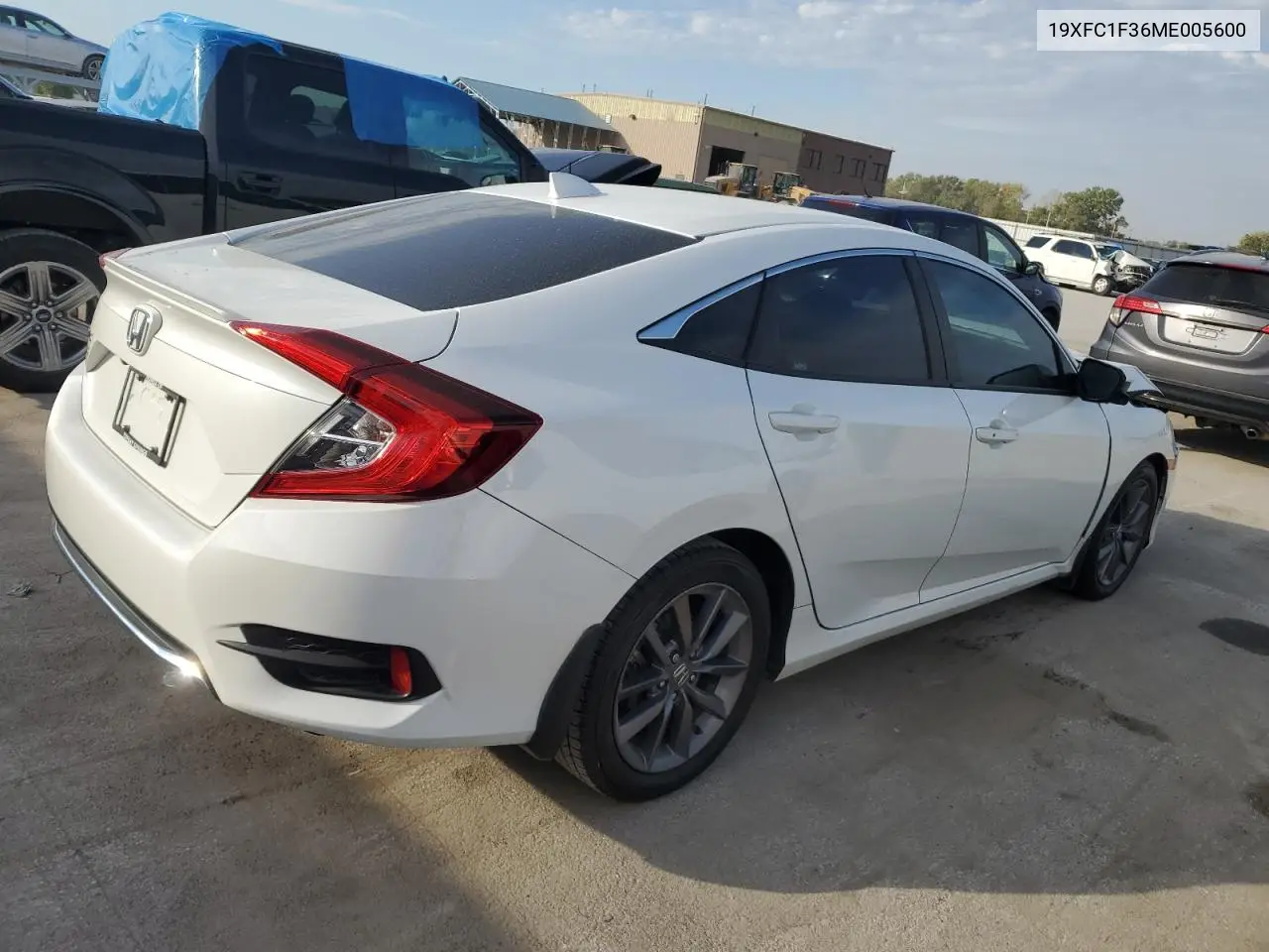 19XFC1F36ME005600 2021 Honda Civic Ex